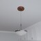 Ekena Millwork Berkshire PVC Medallion (Canopies up to 4 1/2"), 10"OD x 3 1/2"ID x 3/4"P, Bright Coat Copper CMP10BEBCO - alternate 6
